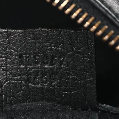 Gucci Calfskin Medium Horsebit Chain Hobo Black 8 of 11