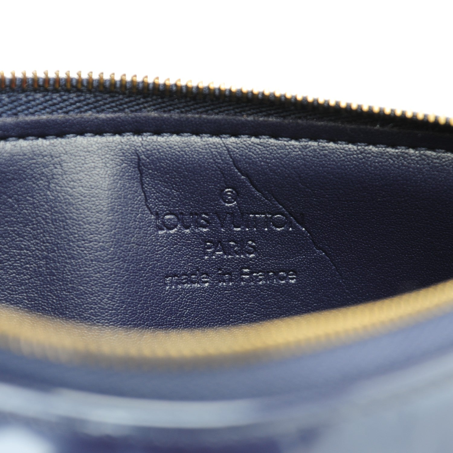 Louis Vuitton Vernis Lexington Pochette Indigo 6 of 7