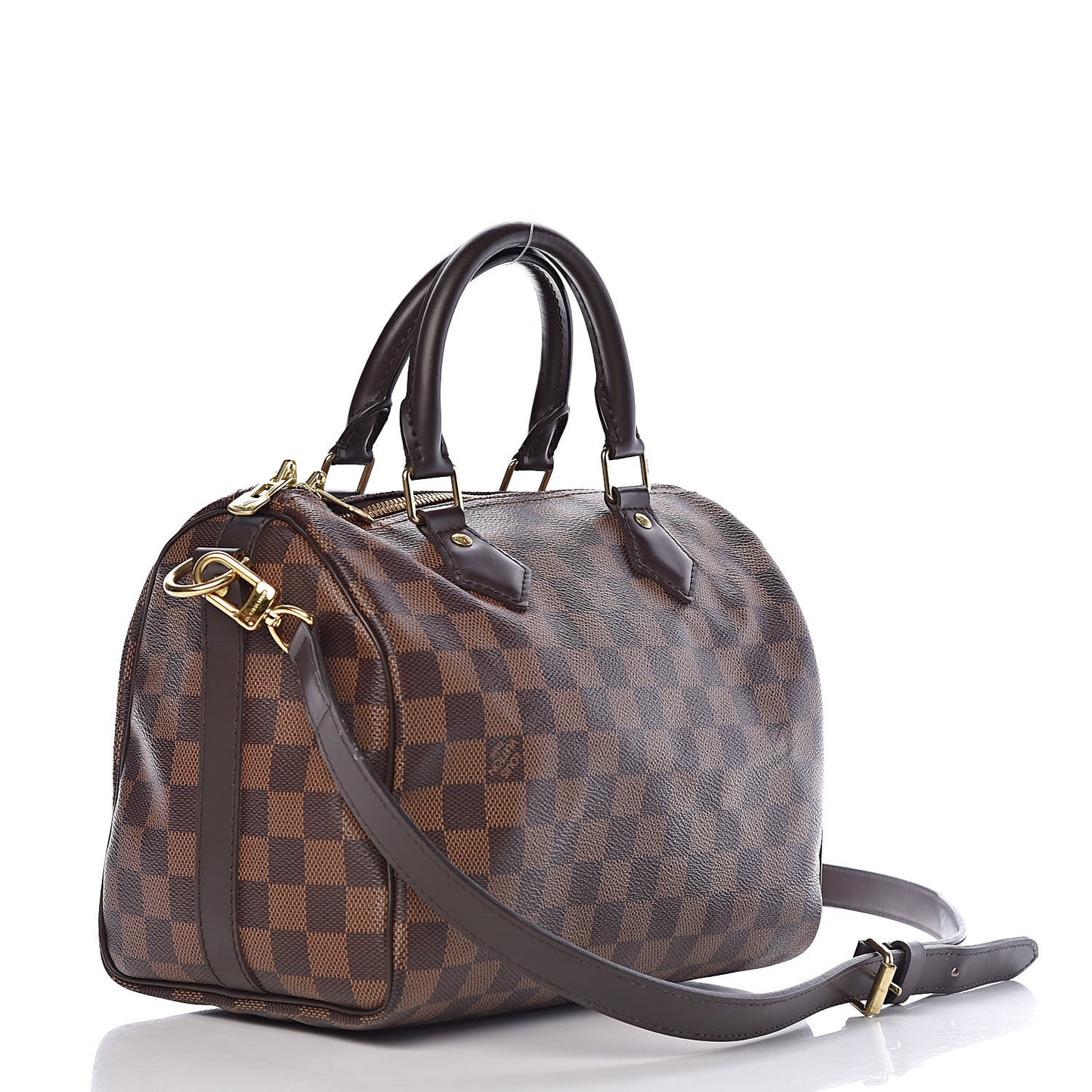 Damier Ebene Speedy Bandouliere 25