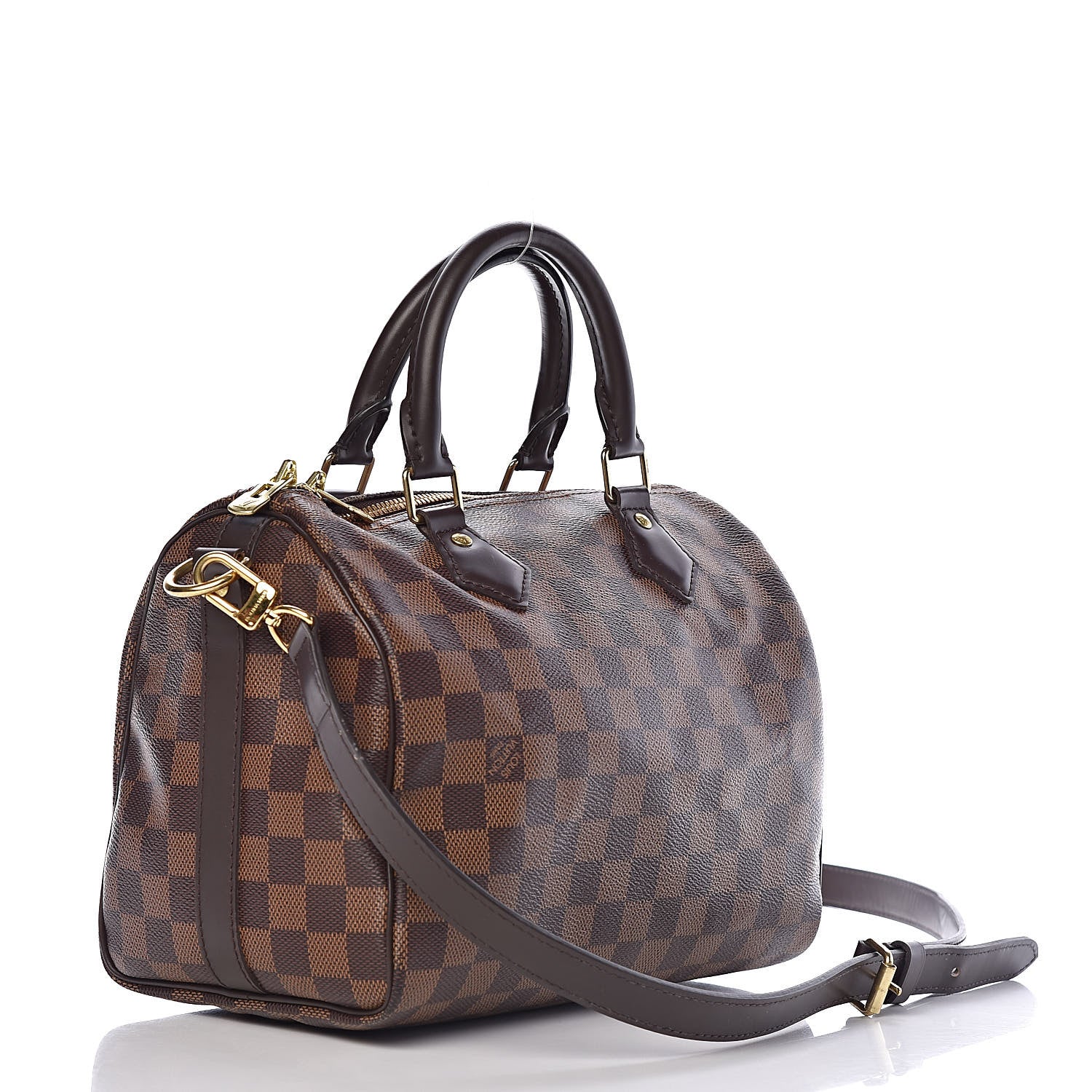Louis Vuitton Damier Ebene Speedy Bandouliere 25 3 of 13