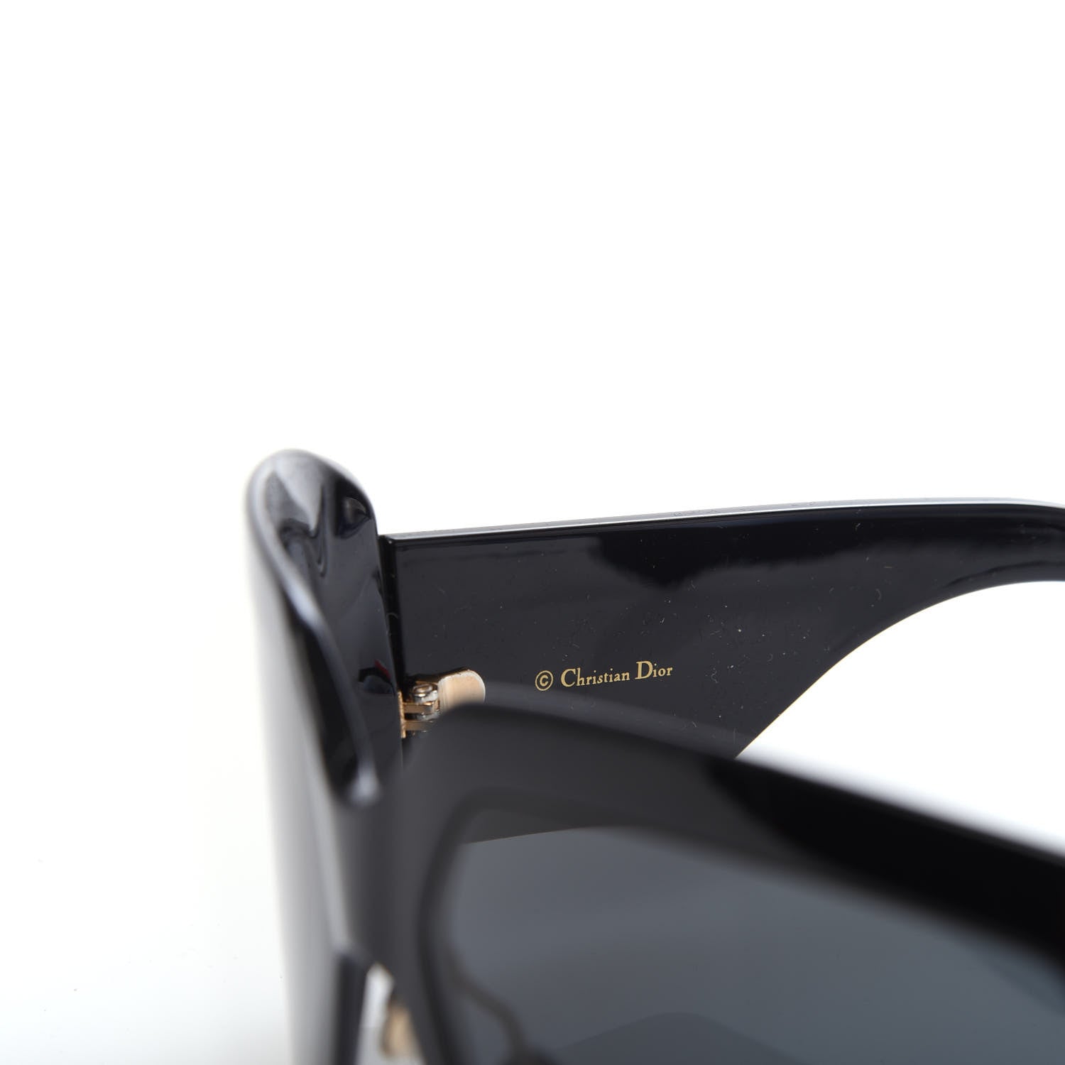 Christian Dior Acetate DiorSo Light 2 Shield Sunglasses Black 5 of 8