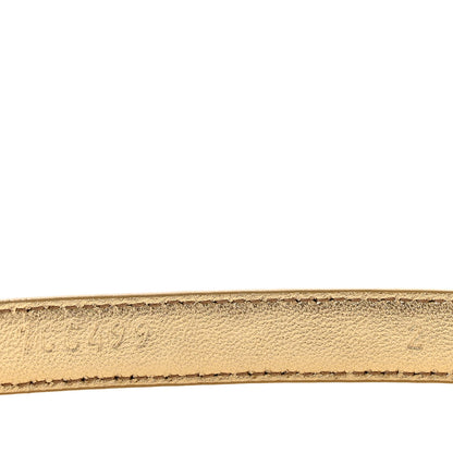 Prada Spazzolato Borchie Triangle Belt 85/34 Platino 6 of 8