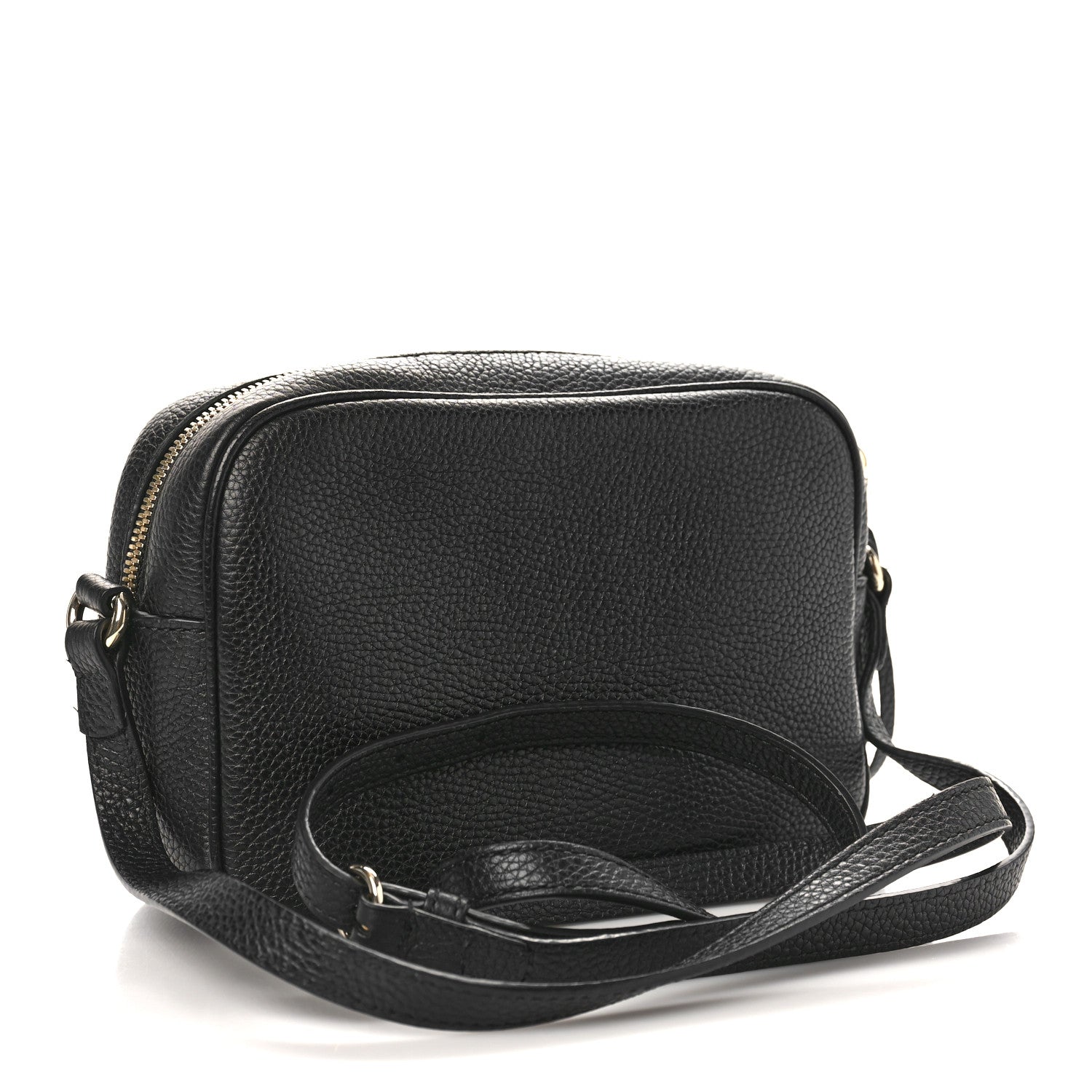 Gucci Pebbled Calfskin Small Soho Disco Bag Black 3 of 13