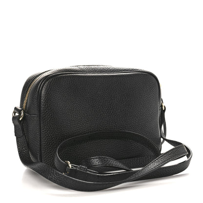 Gucci Pebbled Calfskin Small Soho Disco Bag Black 3 of 13