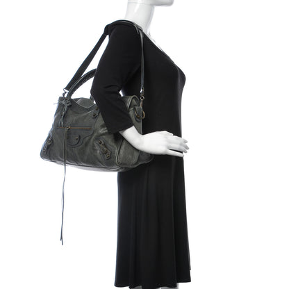 Balenciaga Agneau Classic Hardware Part Time Anthracite 3 of 19