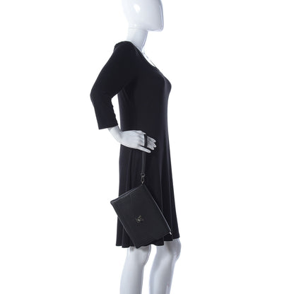 Louis Vuitton Soft Calfskin My Lockme Pochette Black 3 of 10