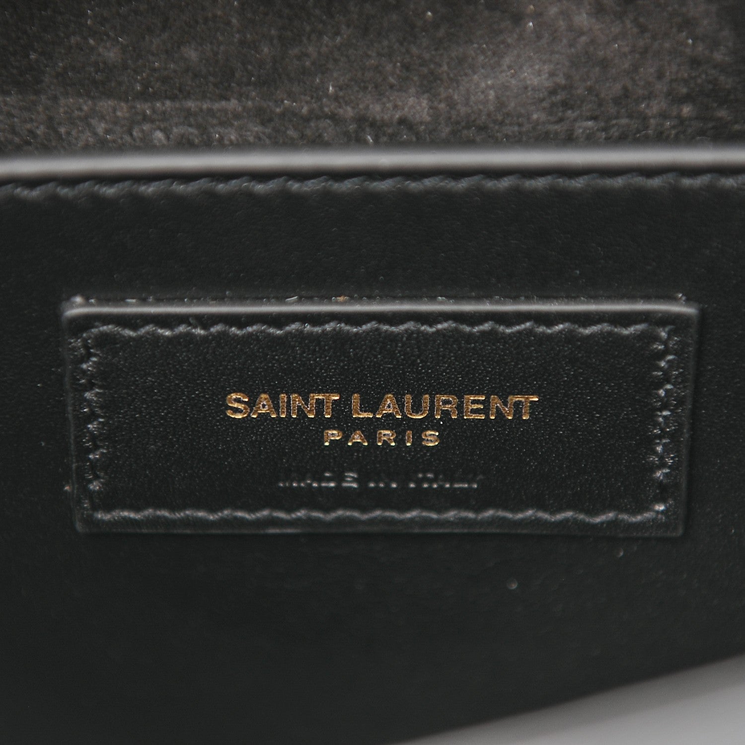 Saint Laurent Smooth Calfskin Medium Classic Monogram Kate Tassel Satchel Black 7 of 8
