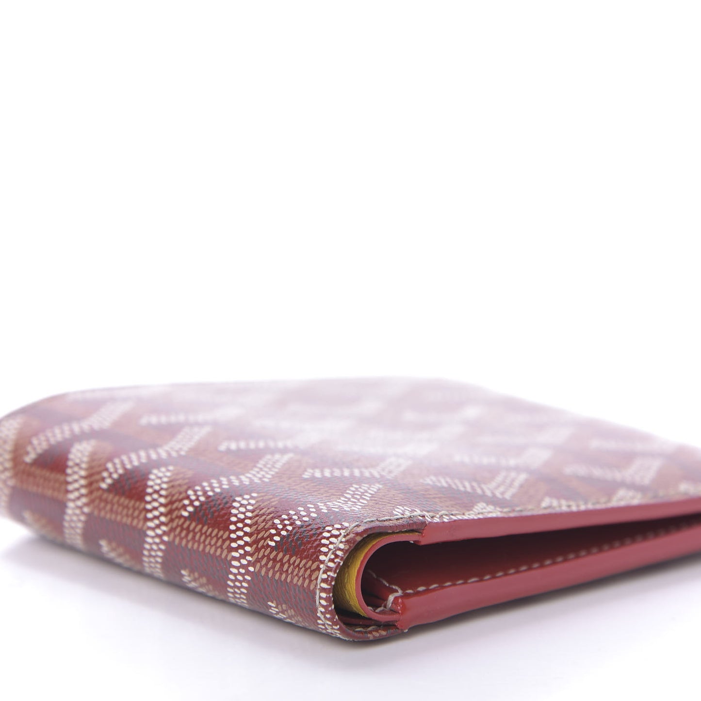 Goyardine Saint Florentin Bi-Fold Wallet Burgundy