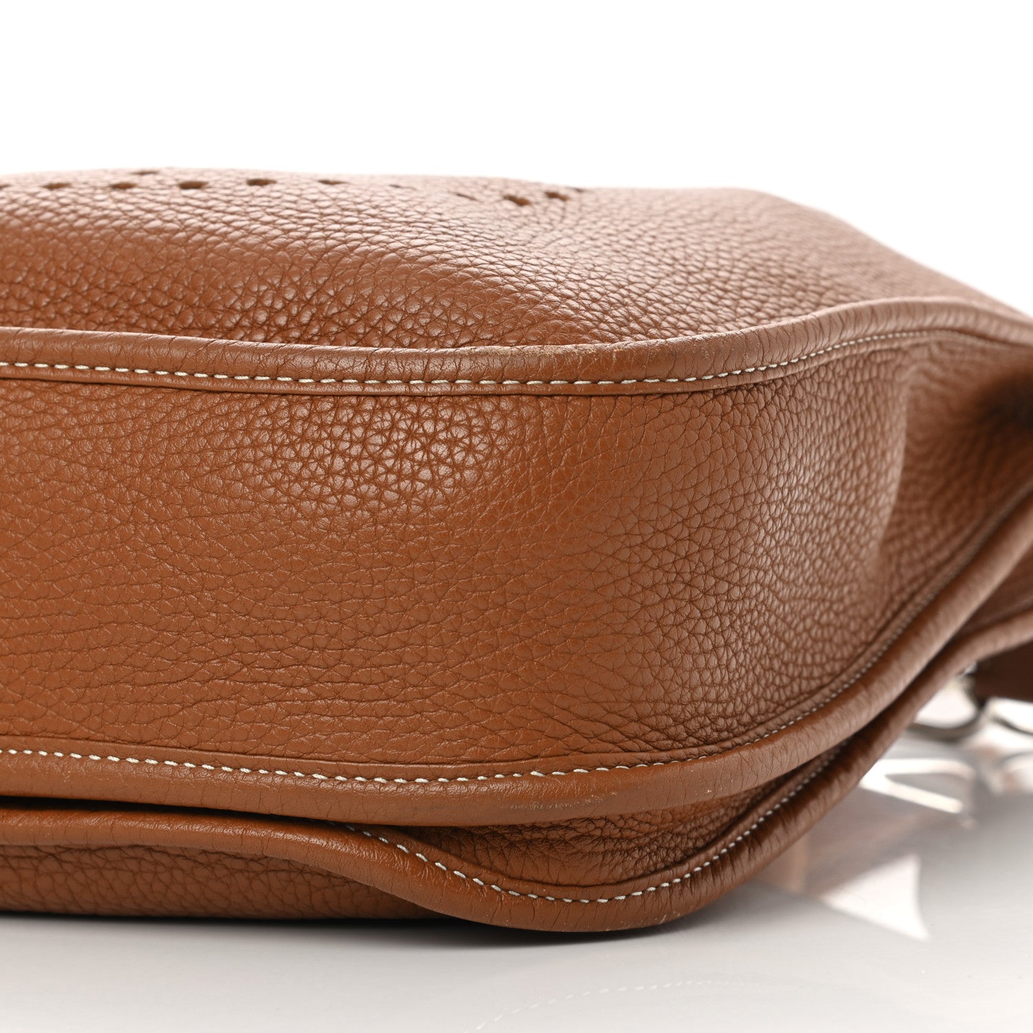 Hermes Taurillon Clemence Evelyne III PM Gold 10 of 13