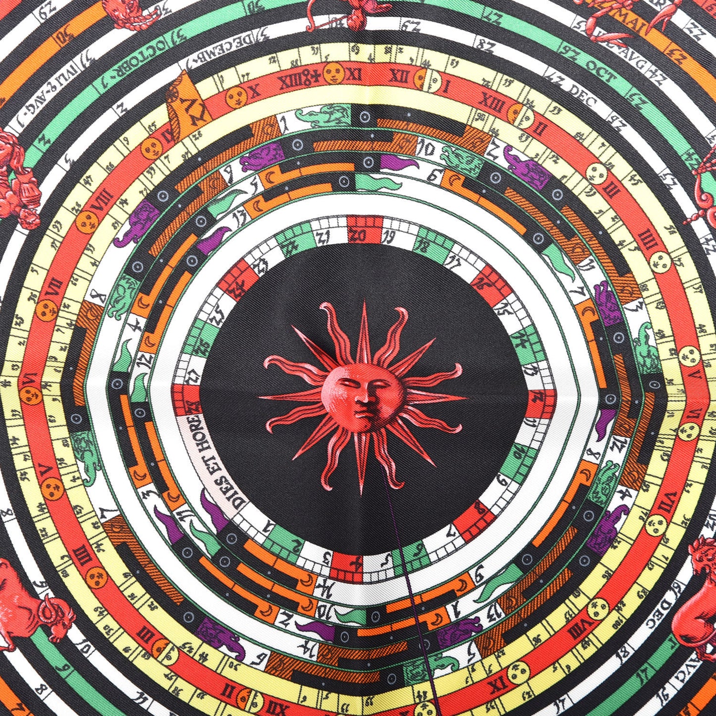 Silk Astrologie Pocket Square Scarf