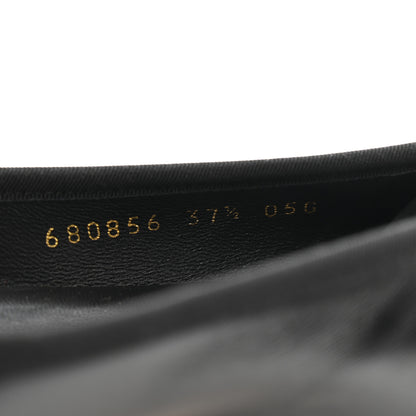 Gucci Malaga Kid Jarret Ballet Flats 37.5 Black 8 of 11
