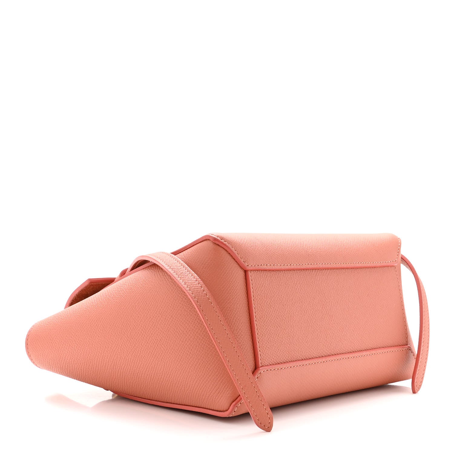 Celine Grained Calfskin Nano Belt Bag Lychee 4 of 10