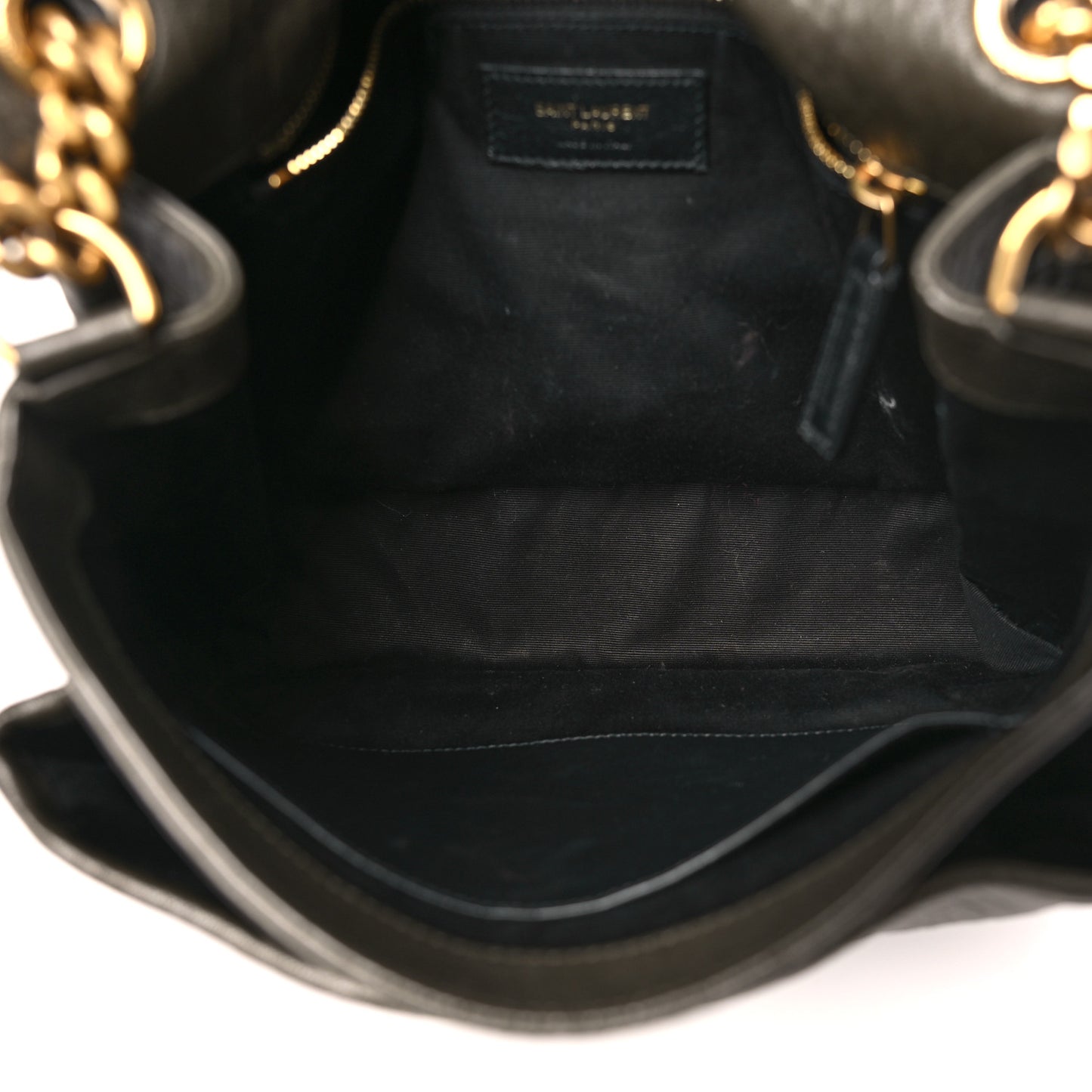 Grained Lambskin Monogram Medium Niki Chain Satchel Light Musk