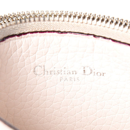 Christian Dior Bullcalf Tri-color Diorissimo Card Holder Navy Blue White 6 of 7