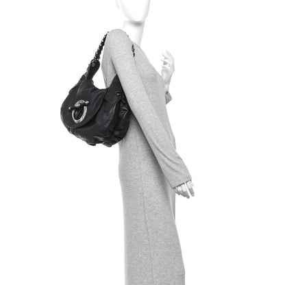 Christian Dior Lambskin Jazzclub Shoulder Bag Black 2 of 13