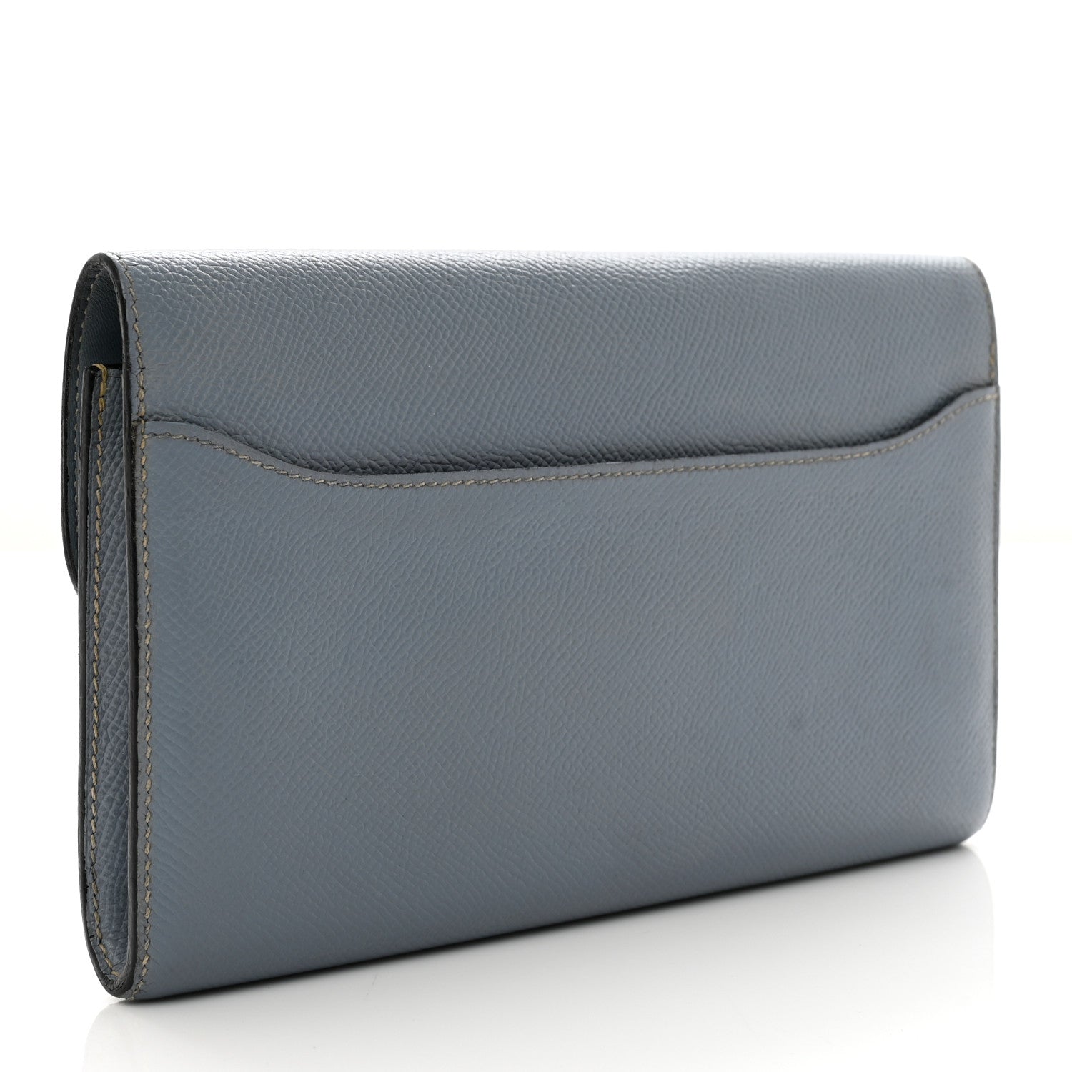 Hermes Epsom Constance Long Wallet Bleu Lin 4 of 8