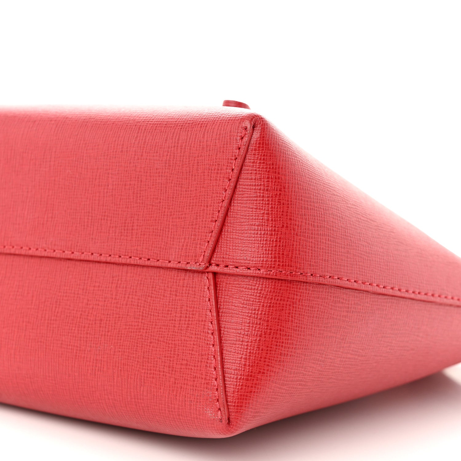 Mansur Gavriel Calfskin Mini Mini Bucket Bag Flamma 10 of 10