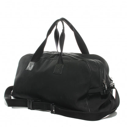 Gucci Canvas Large Parana Web Duffle Bag Black 6 of 10
