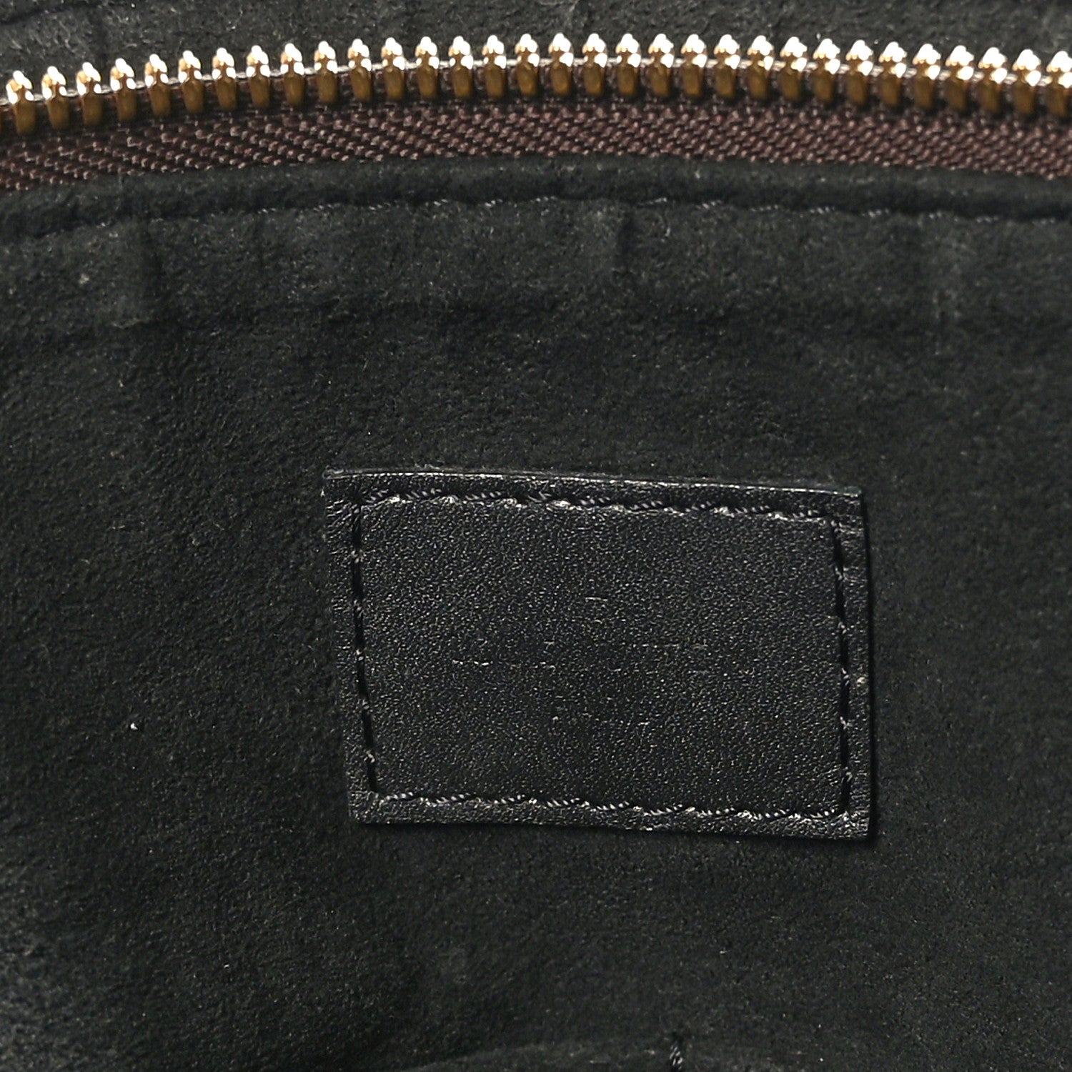 Louis Vuitton Monogram Flower Zipped Tote MM Black 7 of 9