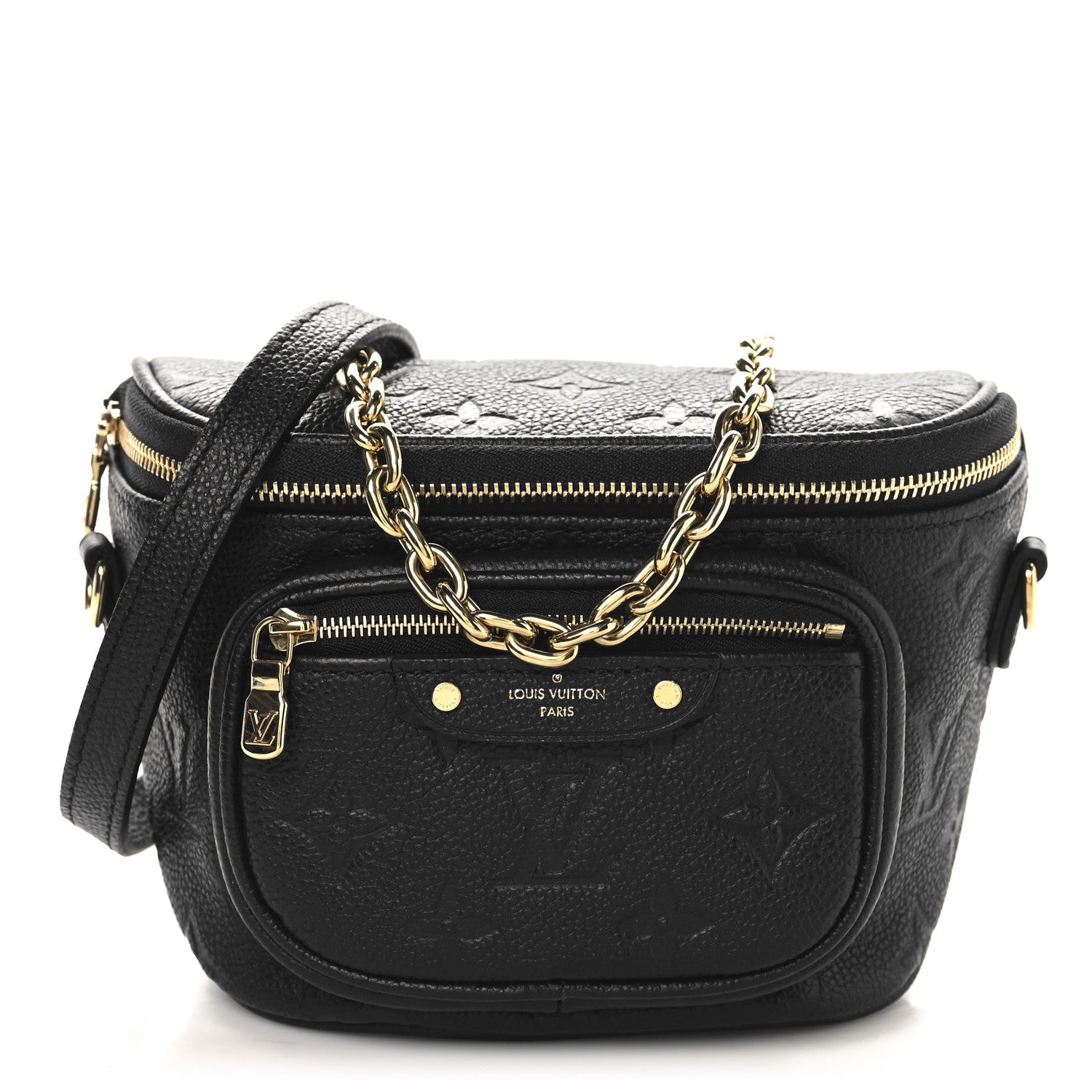 Louis Vuitton Empreinte Mini Bumbag Black 1 of 9