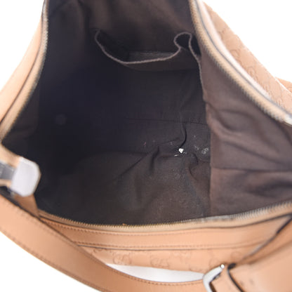 Gucci Guccissima GG Charm Hobo Beige 5 of 14