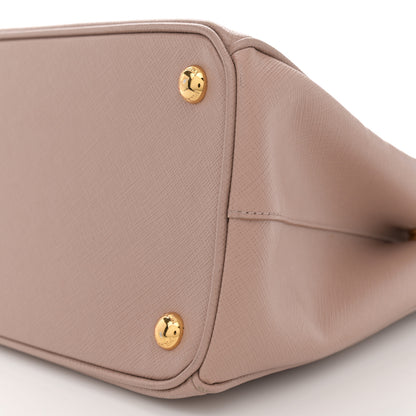 Prada Saffiano Small Galleria Double Zip Tote Cammeo 10 of 16