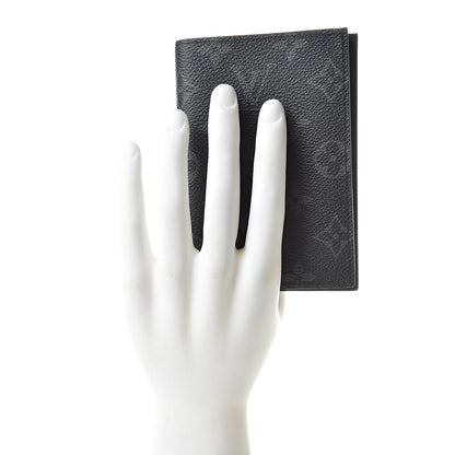 Louis Vuitton Monogram Eclipse Passport Cover 2 of 8