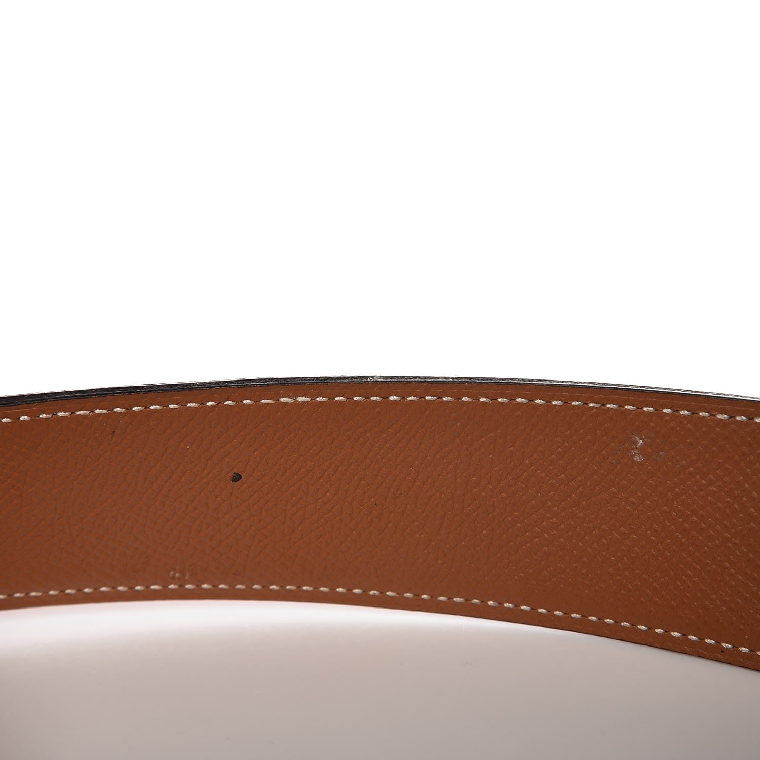 Hermes Epsom 42mm Constance2 H Belt 85 Orange Gold 6 of 10