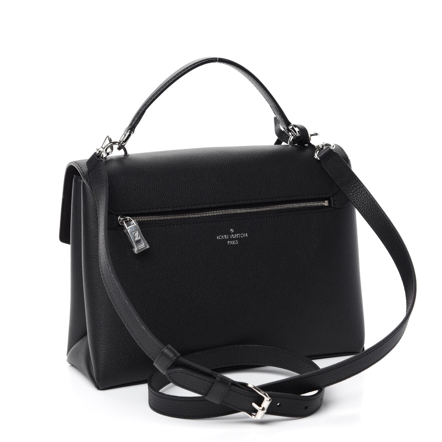 Louis Vuitton Soft Calfskin My Lockme Top Handle Black 4 of 11