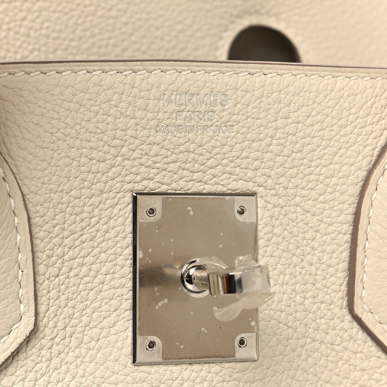 Hermes Togo Birkin 30 Craie 6 of 13