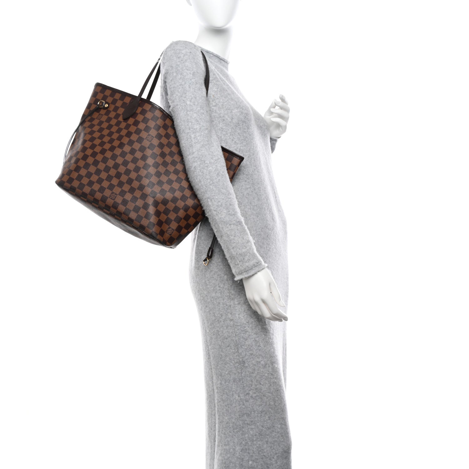 Louis Vuitton Damier Ebene Neo Neverfull MM 2 of 15