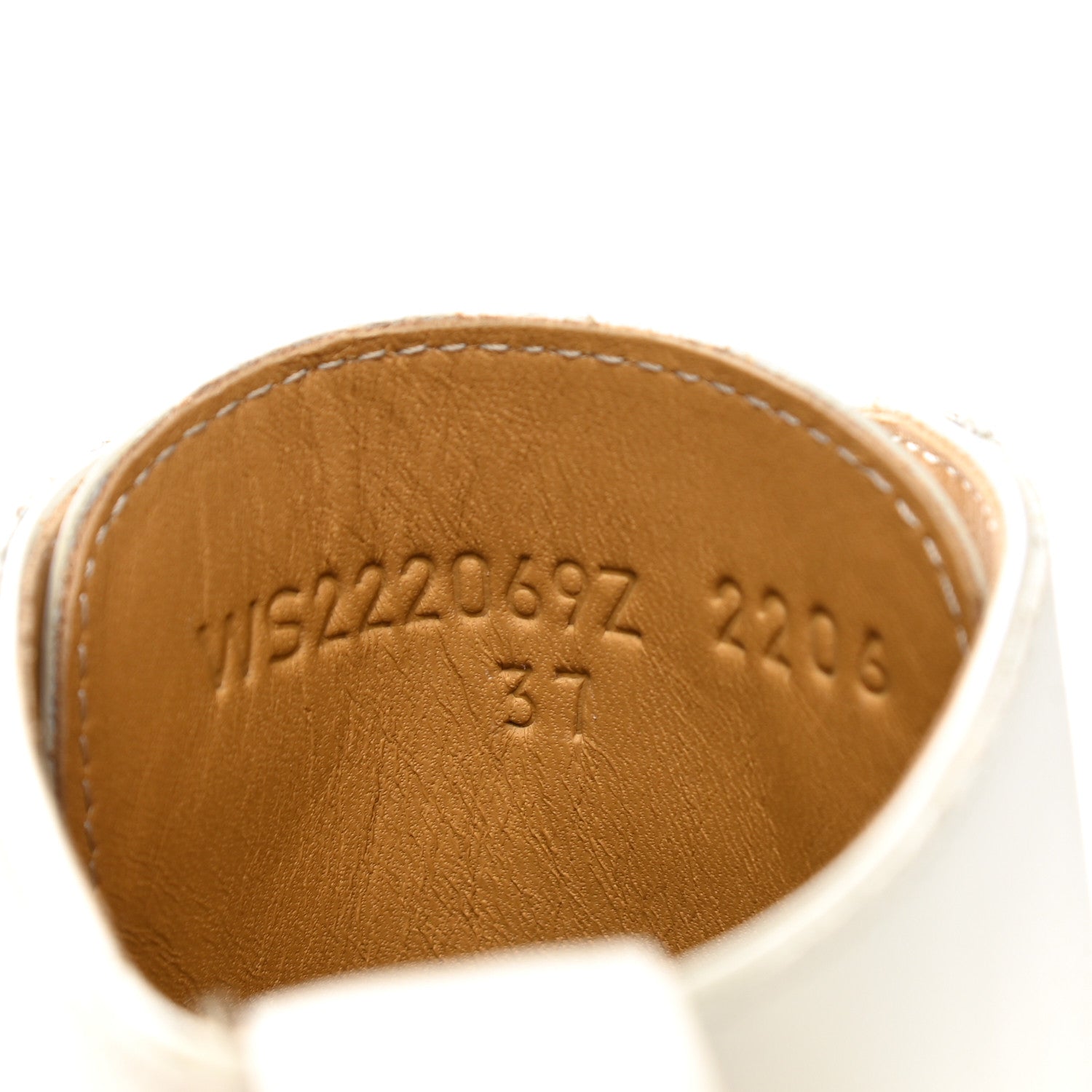 Hermes Glossed Calfskin Funk Ankle Boots 37 Beige Glaise 8 of 9