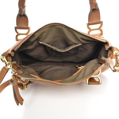 Chloe Calfskin Medium Marcie Satchel Brown Sugar 5 of 7