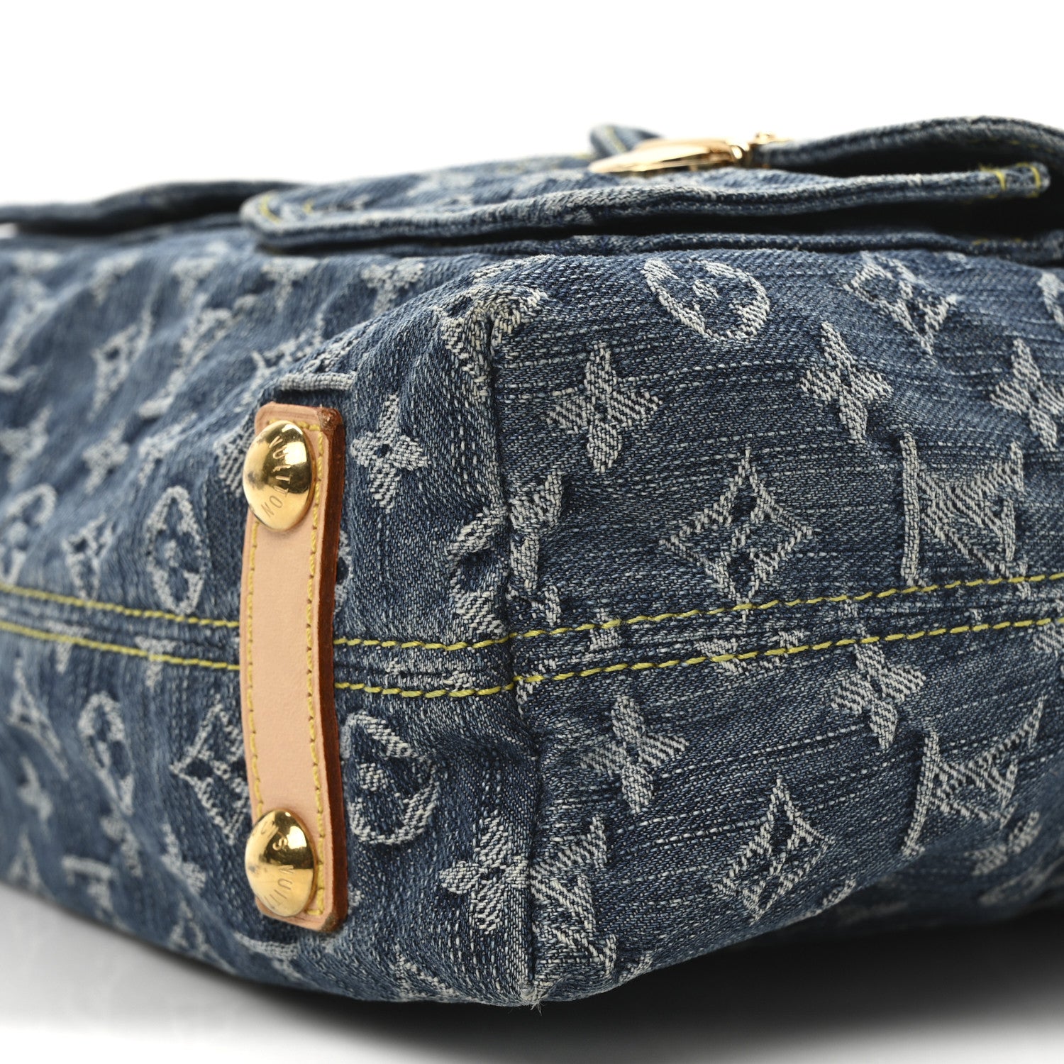 Louis Vuitton Denim Baggy GM Blue 9 of 10