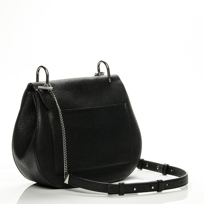 Chloe Grained Lambskin Medium Drew Shoulder Bag Black 3 of 7