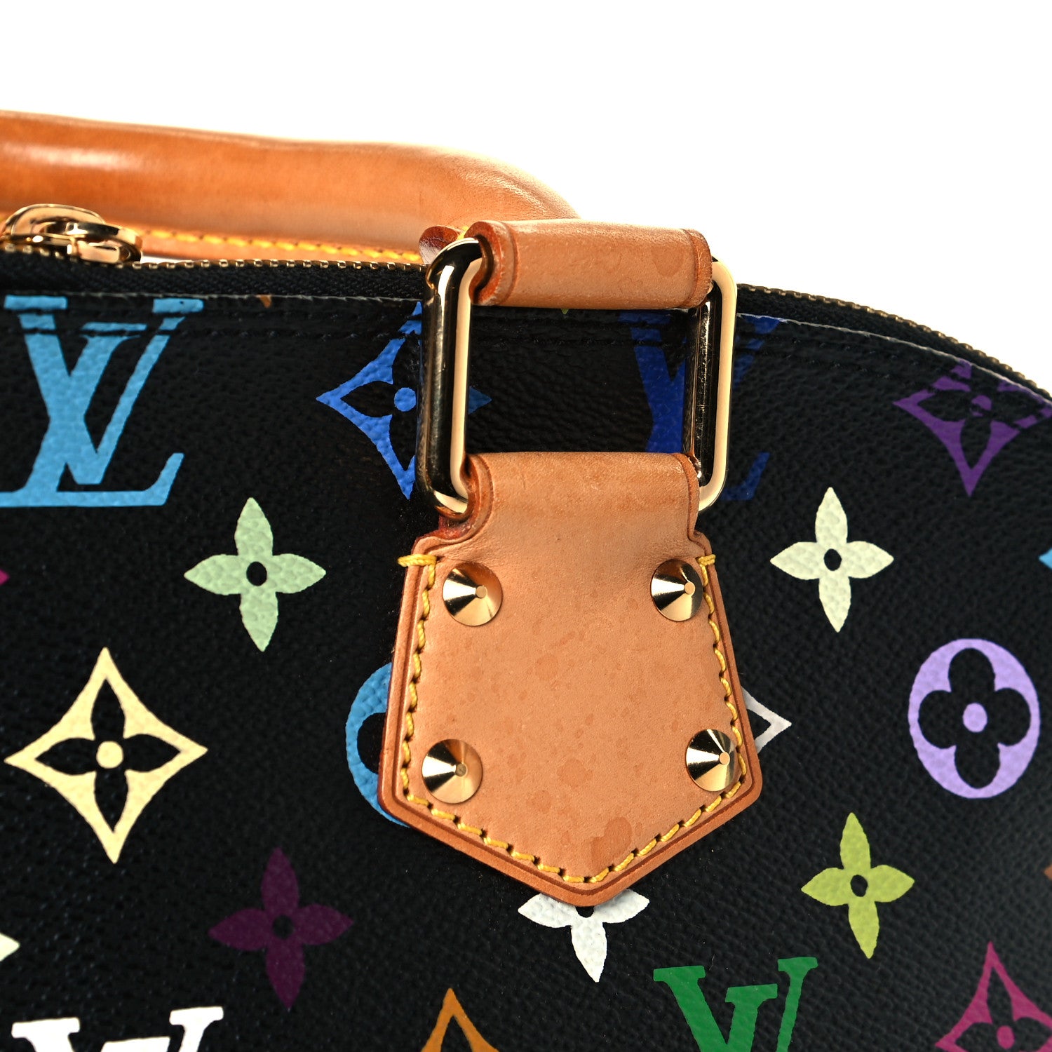 Louis Vuitton Monogram Multicolor Alma Black 13 of 19