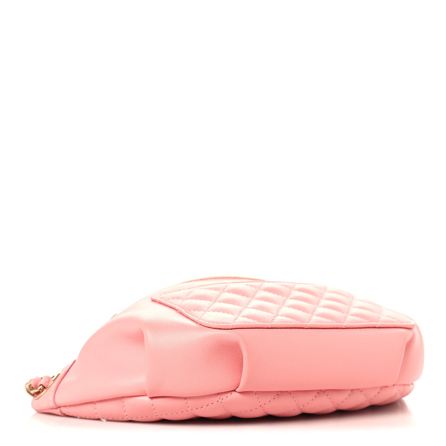 Chanel Lambskin Quilted Bi Waist Bag Fanny Pack Pink 3 of 10