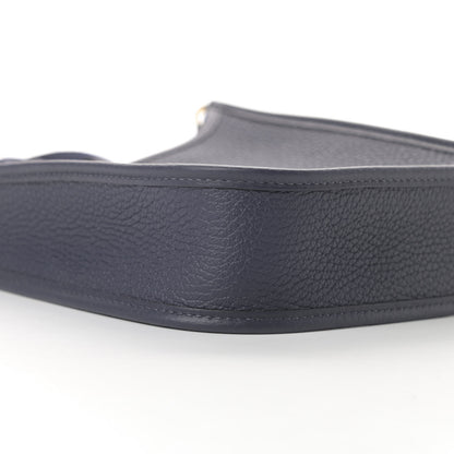 Hermes Taurillon Clemence Evelyne TPM Bleu Nuit 9 of 12