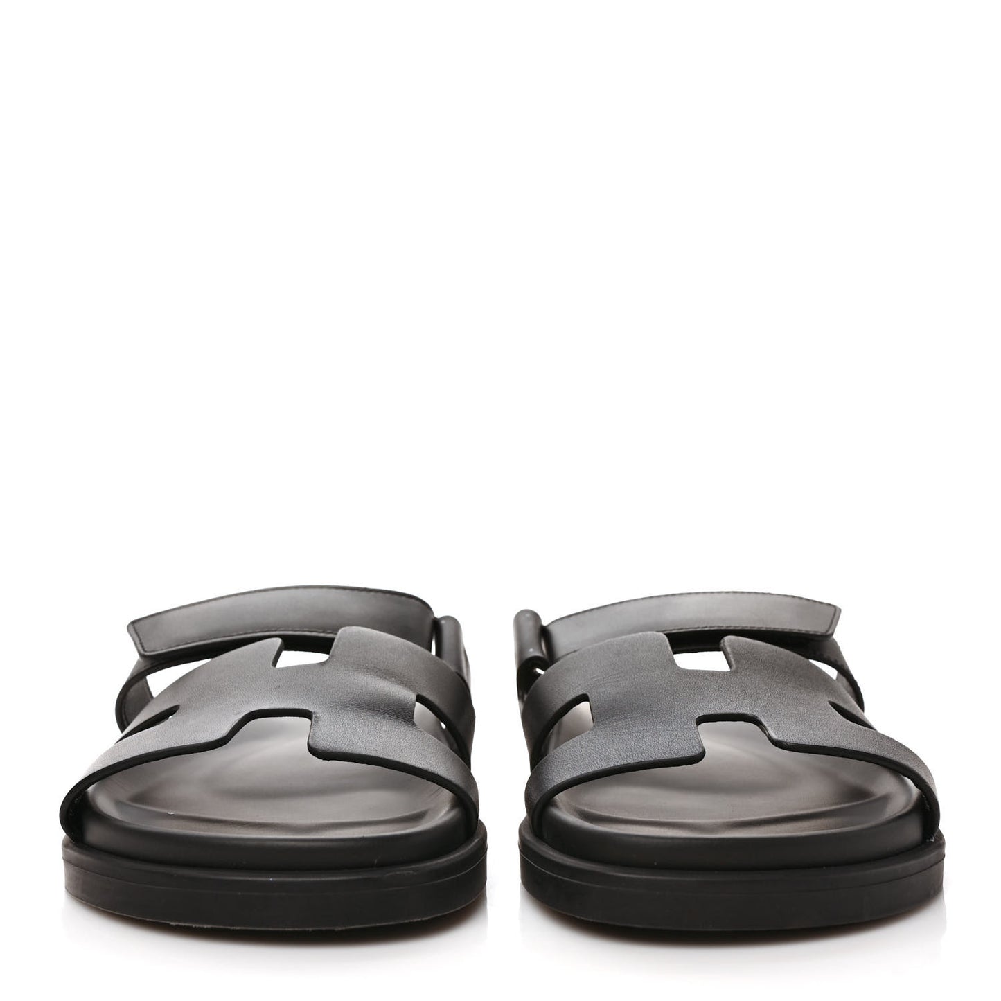 Calfskin Womens Chypre Sandals 38 Black