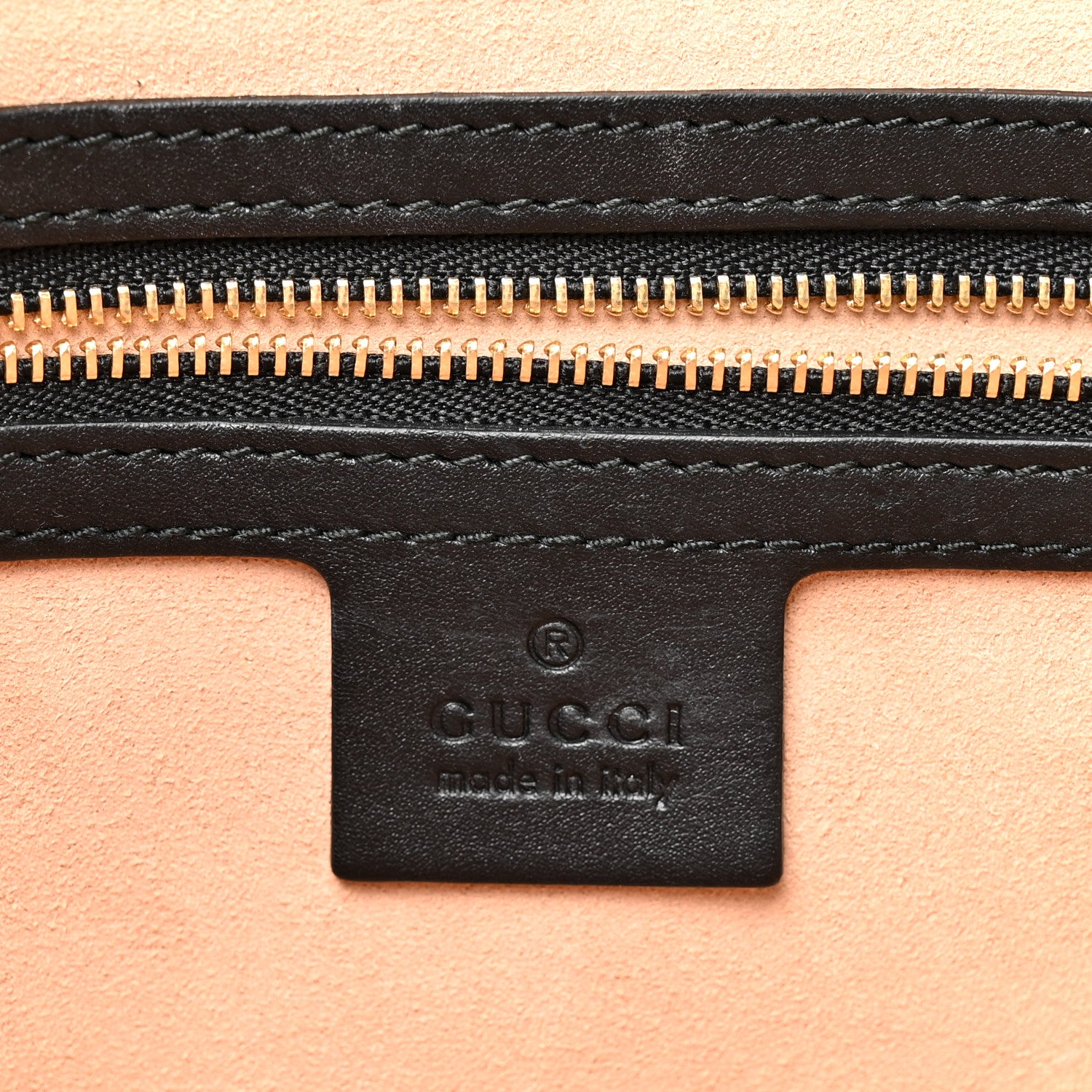 Gucci Guccissima Medium Padlock Tote Black 5 of 13