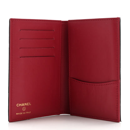 Chanel Lambskin Quilted Chanel 19 Passport Holder Black 5 of 10