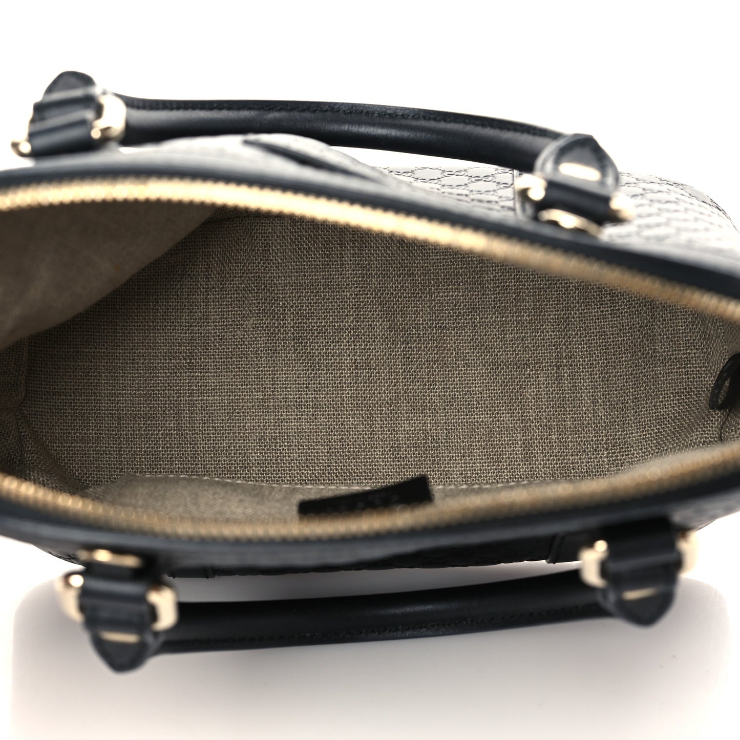 Microguccissima Mini Dome Bag Black