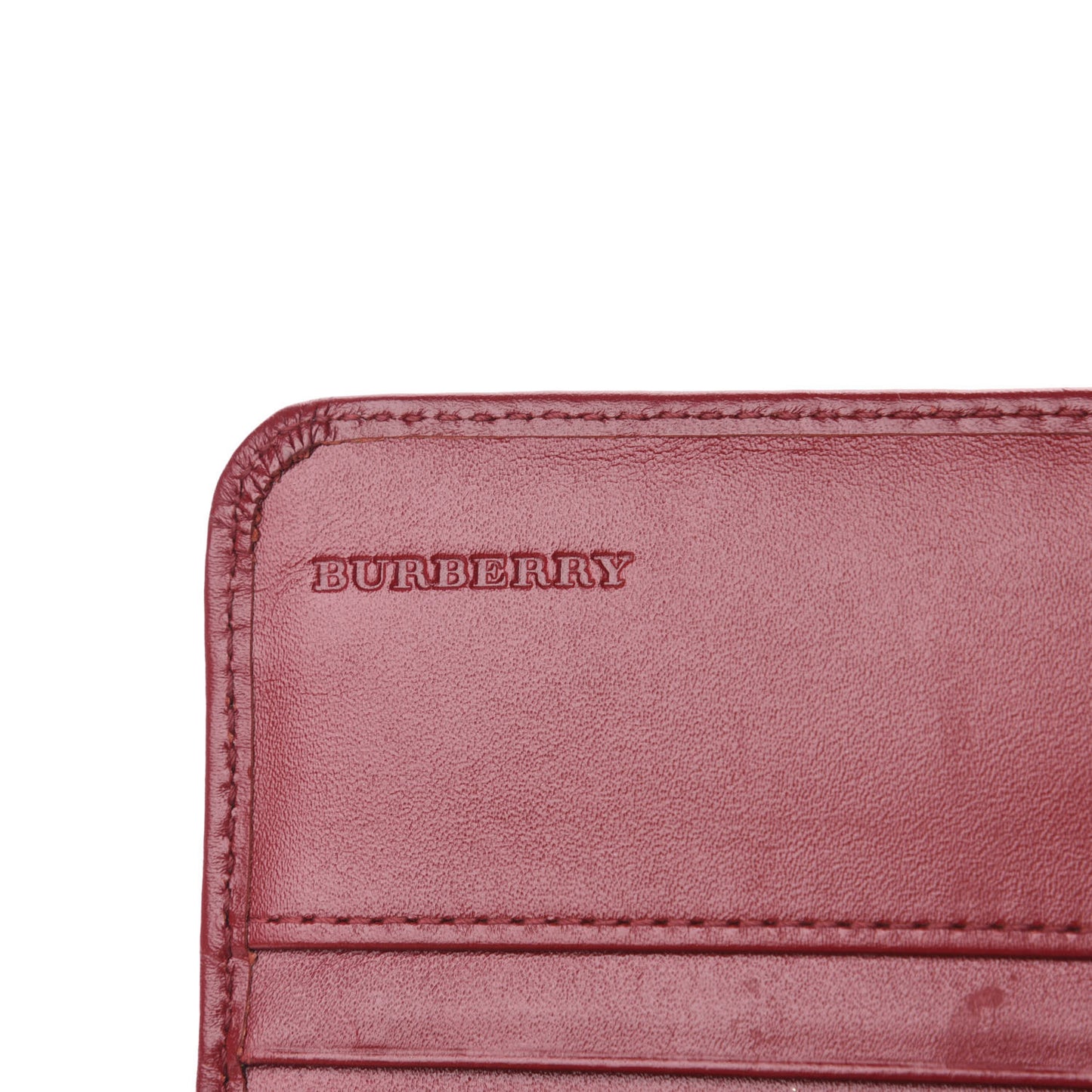 Haymarket Check Penrose Continental Wallet Military Red
