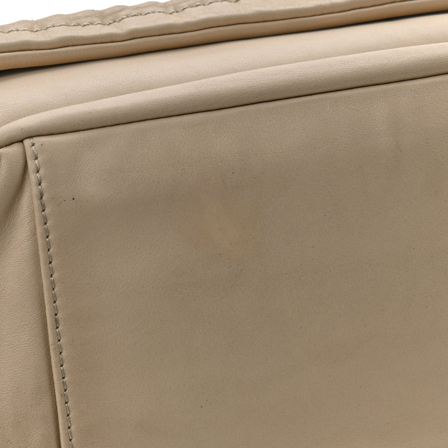 Chanel Smooth Calfskin Luxe Ligne Flap Light Beige 11 of 13