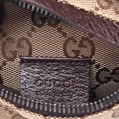Gucci Monogram Web Belt Bag Dark Brown 7 of 12