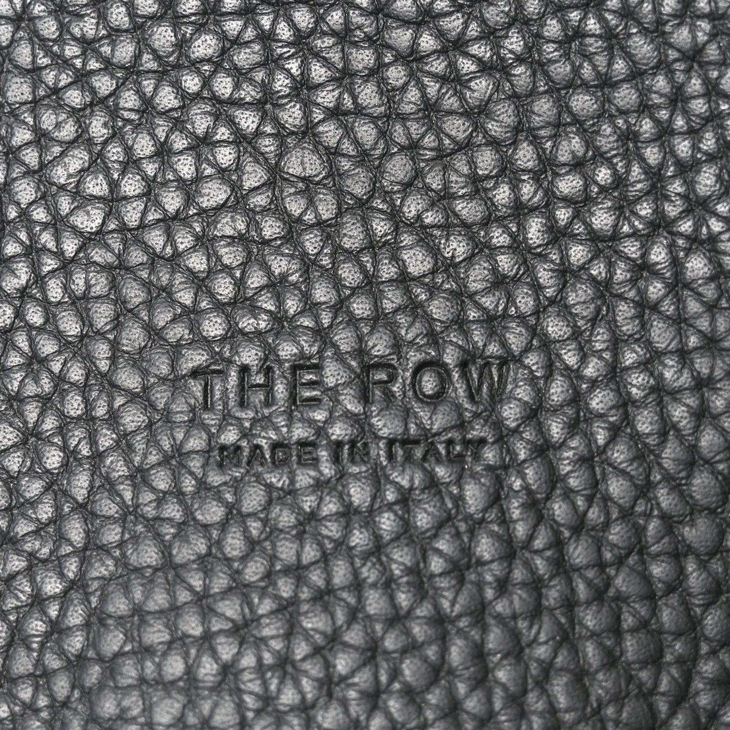The Row Grained Calfskin Soft Margaux 17 Black 6 of 9