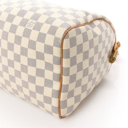 Louis Vuitton Damier Azur Speedy 30 14 of 14
