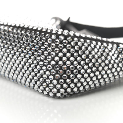 Prada Satin Crystal Mini Re-Edition 2000 Bag Cristal 10 of 11