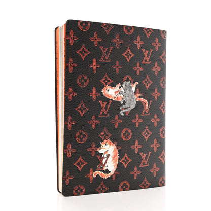 Louis Vuitton Catogram Clemence Notebook MM Marron 3 of 6