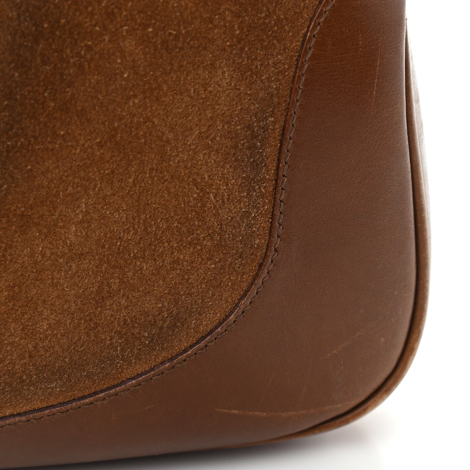 Gucci Suede Web Small Jackie O Hobo Light Brown 15 of 20